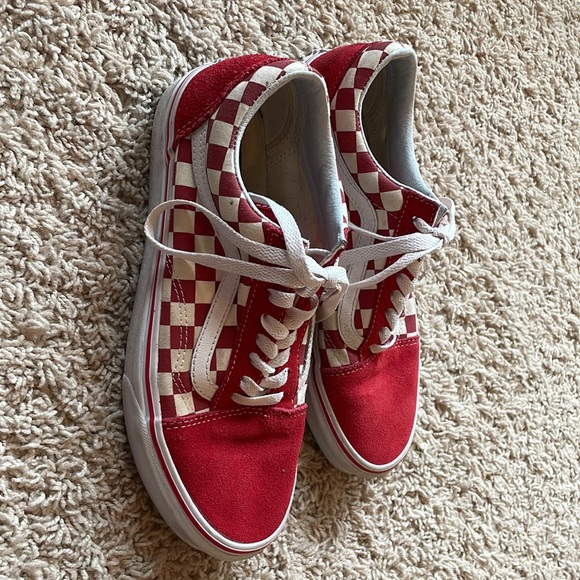 VANS Men's Primary Check Old Skool Shoes men’s size 7.5 women’s size 9 - Picture 4 of 4